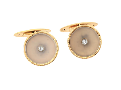 Jewellery, CUFFLINKS, 18K gold