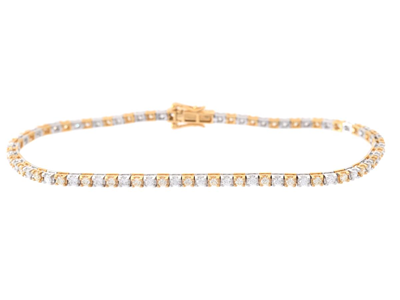 Jewellery, TENNIS BRACELET, 18K gold