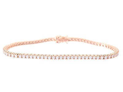 Jewellery, TENNIS BRACELET, 18K gold