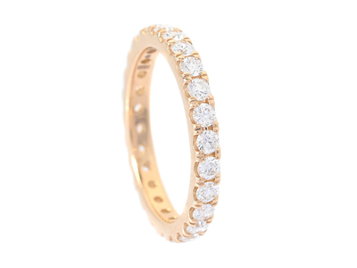 Jewellery, FULL ETERNITY RING, 18K gold