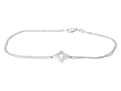 Jewellery, BRACELET, 18K white gold