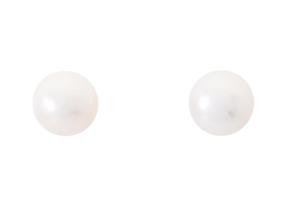 Jewellery, PEARL EARRINGS, platinum