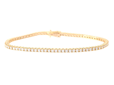 Jewellery, TENNIS BRACELET, 18K gold