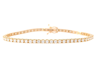 Jewellery, TENNIS BRACELET, 18K gold