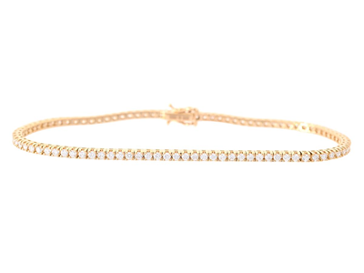 Jewellery, TENNIS BRACELET, 18K gold