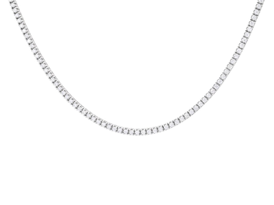 Jewellery, RIVIERE NECKLACE, 18K white gold