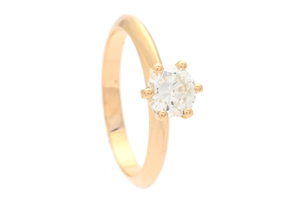 Jewellery, SOLITAIRE RING, 18K gold