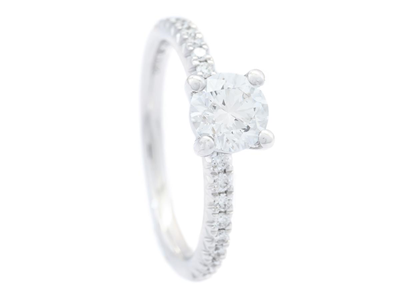 Jewellery, RING, 18K white gold