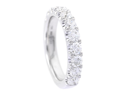 Jewellery, ETERNITY RING, 18K white gold