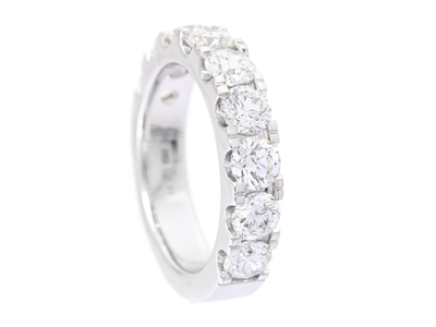 Jewellery, ETERNITY RING, 18K white gold