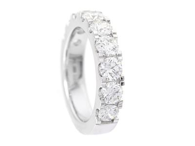Jewellery, ETERNITY RING, 18K white gold