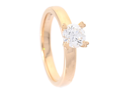 Jewellery, SOLITAIRE RING, 18K gold