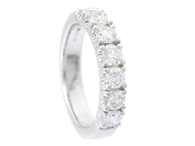 Jewellery, ETERNITY RING, 18K white gold