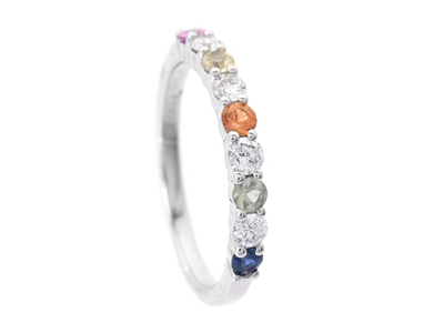 Jewellery, ETERNITY RING, platinum