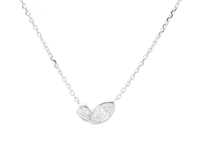 Jewellery, NECKLACE, 18K white gold