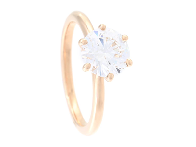 Jewellery, SOLITAIRE RING, 18K gold
