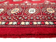 Carpets - PAKISTAN, 139x197 cm. Handmade Pakistani carpet in wool. The pattern is typical for this kind of carpet and reminds of the one of Bokhara-carpets. Mail only. - View 6