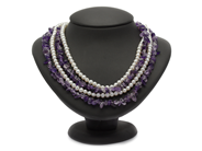 Jewellery - PEARL NECKLACE, cultured freshwater pearls - View 2