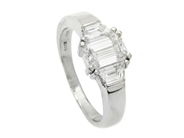 Jewellery - RING, platinum (950) - View 2