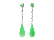 Jewellery, EARRINGS, 18K white gold/platinum/14K white gold, in auction: Exclusive – Saturday 12 April 2014