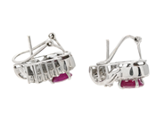 Jewellery - EARRINGS, 18K white gold - View 2