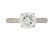 Jewellery, RING, 18K white gold, in auction: Exclusive – Saturday 12 April 2014
