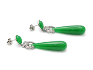 Jewellery - EARRINGS, 18K white gold - View 2