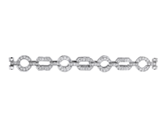 Jewellery, BRACELET, 18K white gold, in auction: Exclusive – Saturday 12 April 2014