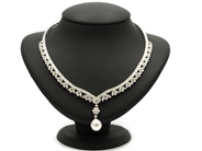 Jewellery - NECKLACE, 18K white gold - View 2