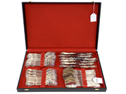 Electronics - Flatware silver plated 47 items, three different modeller - View 2