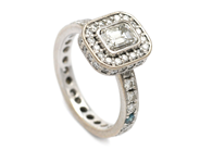 Jewellery, RING, 18K white gold, in auction: Modern – Saturday 14 June 2014