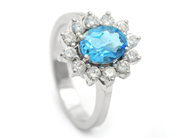 Jewellery - RING, 18K white gold - View 2