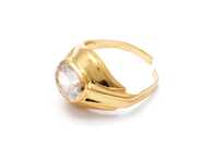 Jewellery, Ring 18K 2,5g defect, with stone, in auction: Pawn – Tuesday 17 June 2014