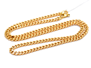Jewellery, Necklace "curb" 18K 9,1g 45cm, in auction: Pawn – Tuesday 17 June 2014