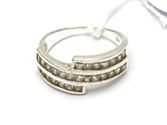 Jewellery - Ring S925 with stones Ø18 4,4g - View 1