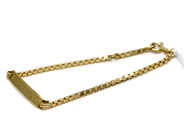 Jewellery, Bracelet 18K with flat 14,5/16,5cm 5g, in auction: Pawn – Tuesday 22 July 2014