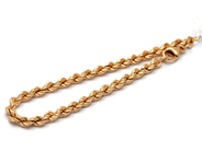 Jewellery, Bracelet Cordel 18K 11,4g 18cm, in auction: Pawn – Monday 1 December 2014