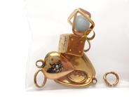 Lot, Lot of gold 18K 3,6g defect, in auction: Pawn – Monday 1 December 2014