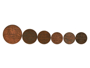 Coins - 6 COIN, copper - View 2