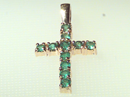Jewellery, PENDANT, cross, in auction: Modern – Saturday 4 November 2000