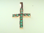 Jewellery, PENDANT, cross, in auction: Modern – Saturday 4 November 2000