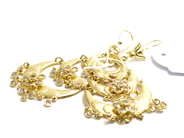 Jewellery, Earrings 14K 15,3g with stones, in auction: Pawn – Tuesday 21 April 2015