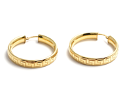 Jewellery, Earrings 14K 5,5g, in auction: Pawn – Tuesday 21 April 2015