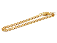 Jewellery, Bracelet Bismarck 18K 8,9g 20cm , in auction: Pawn – Tuesday 28 July 2015