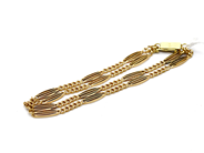 Jewellery, Bracelet 14K 8,1g 18,5cm, in auction: Pawn – Tuesday 18 August 2015