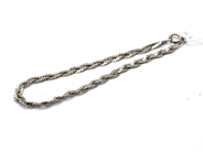 Jewellery, Bracelet S925 2,8g 18,5cm twined, in auction: Pawn – Tuesday 18 August 2015