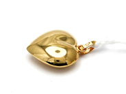 Jewellery, Pendant heart 18K 1,5g, in auction: Pawn – Tuesday 18 August 2015