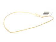 Jewellery, Necklace 18K 15,2g stiff bredast SIZE 14,5cm, in auction: Pawn – Tuesday 18 August 2015