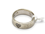 Jewellery - Ring S925 Ø17 ¼ 5,1g with stones skew in skenan - View 1