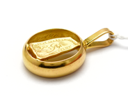 Jewellery, Pendant 18K 18g engraved , in auction: Pawn – Tuesday 10 November 2015